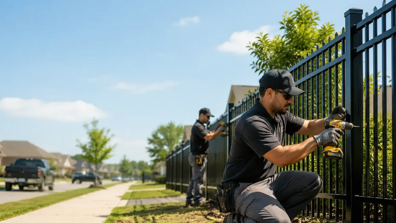 Metal Fence Installation in Curran, MI